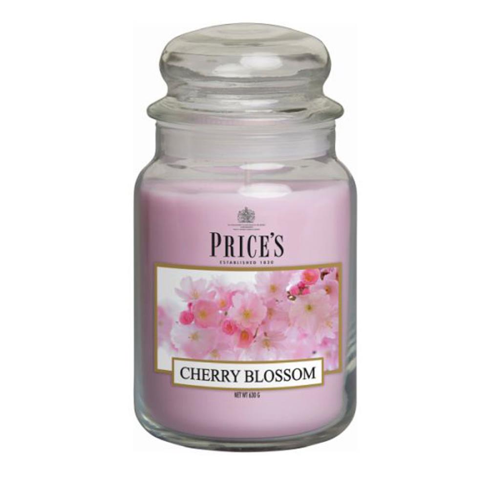 Price's Cherry Blossom Large Jar Candle £17.99